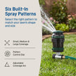 Orbit H2O-6 Gear Drive Sprinkler, Spike B 58573 🍁 All In One Marketplace Canada