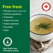 Organika Canadian-Made Beef Bone Broth Powder - Protein and Collagen Rich Bone Broth with Glucosamine and hyaluronic acid, from Grass-Fed Cattle whilst being Gluten and Dairy Free, Keto Friendly 300g 🍁 All In One Marketplace Canada