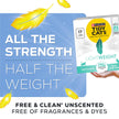 Purina Tidy Cats Lightweight Free and Clean Unscented, Multi-Cat, Clumping, 99.9 Percent Dust Free Cat Litter - 17 lb. Box 🍁 All In One Marketplace Canada