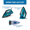 T-Fal Ultraglide Steam Iron for Clothes Durilium Soleplate, Precision Tip, Anti-Drip, Auto-Off 1800 Watts Ironing, Steaming 🍁 All In One Marketplace Canada