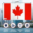ByFloProducts Premium Canada Flag - Canadian Flags 3x5 Feet Outdoor Heavy Duty - Durable Nylon, Embroidered Maple Leaf, Quadruple Stitched, Vivid Colors 🍁 All In One Marketplace Canada