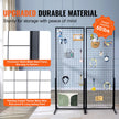 VEVOR 2' x 5.6' Grid Wall Panels Tower, 2 Packs Wire Gridwall Display Racks with T-Base Floorstanding, Double Side Gridwall Panels for Art Craft Shows, Retail Display with Extra Clips and Hooks 🍁 All In One Marketplace Canada