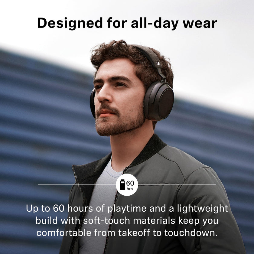 Sennheiser Momentum 4 Wireless Headphones, ANC, 60 Hr Battery, Brown 🍁 All In One Marketplace Canada