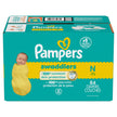 Pampers Swaddlers Diapers, Size 0 (up to 10 lbs), 84 Count, Absorbent, Keeps Baby Dry and Comfortable, Skin Safe Disposable Baby Diaper 🍁 All In One Marketplace Canada