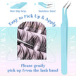 Lash Clusters Kit Wispy Natural Cluster Eyelash Extension Kit DIY Lash Extension Kit C Curl 10-16MM Eyelash Clusters Volume Individual Lashes Kit by Newcally 🍁 All In One Marketplace Canada