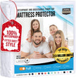 Utopia Bedding Waterproof Mattress Protector Full/Double Size, Premium Terry Mattress Cover 200 GSM, Breathable, Fitted Style with Stretchable Pockets (White) 🍁 All In One Marketplace Canada