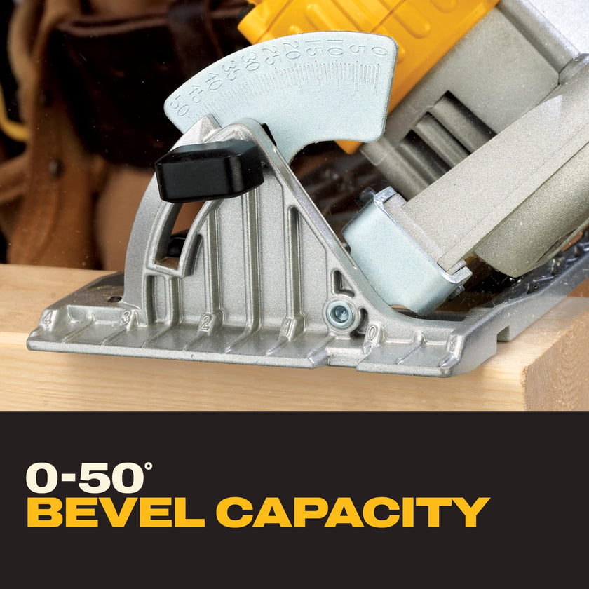 DEWALT 6-1/2-Inch 20V MAX Circular Saw, Tool Only (DCS391B) , Yellow 🍁 All In One Marketplace Canada