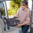 Diono Solana 2022, No Latch, Single Backless Booster Car Seat, Lightweight, Machine Washable Covers, Cup Holders, Black 🍁 All In One Marketplace Canada