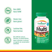 Jamieson Multivitamin Gummies for Adults Juicy Orange Flavour, Supports Immunity, Energy and Overall Health. With Zinc, Vitamin D3, and Biotin, Vegetarian, Non-GMO, No Gluten, Artificial Colours, Flavours or Preservatives, 150 Count