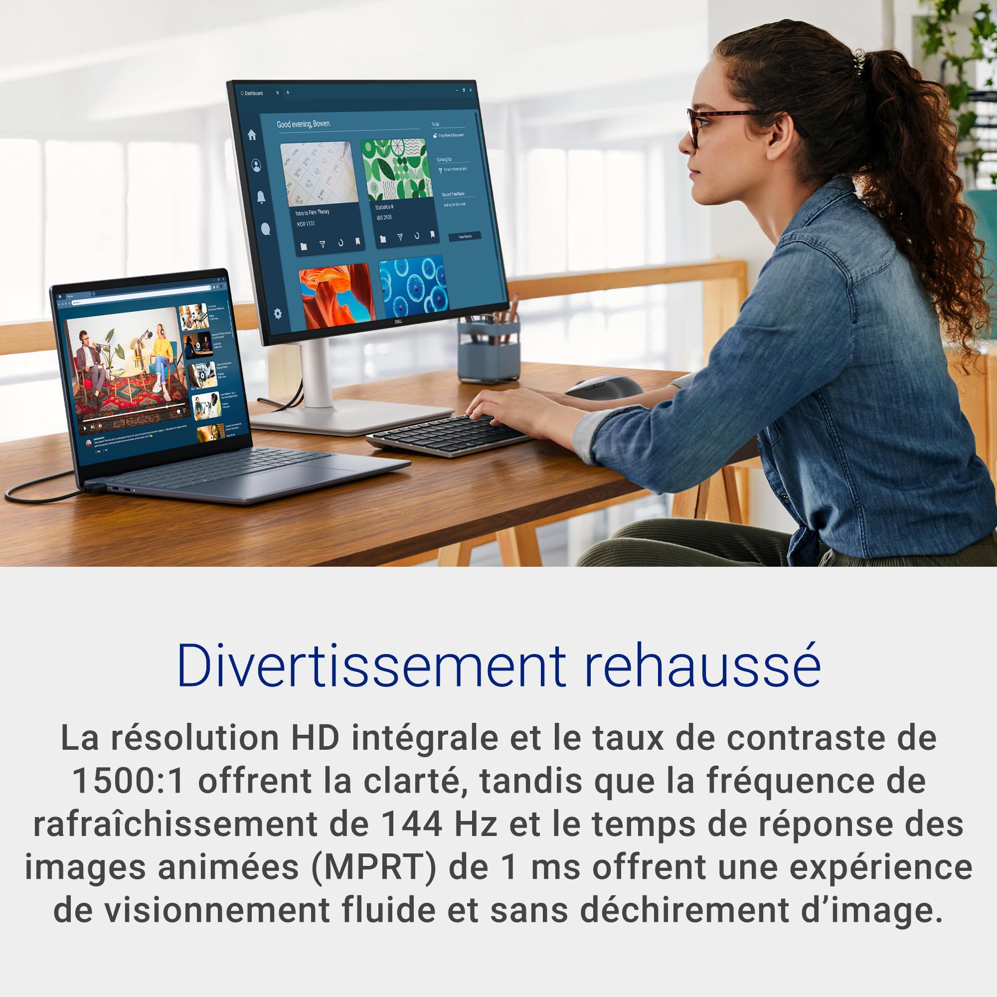 Dell 24 Plus Monitor - S2425HSM, FHD IPS Panel, 144Hz, 1ms, FreeSync 🍁 All In One Marketplace Canada