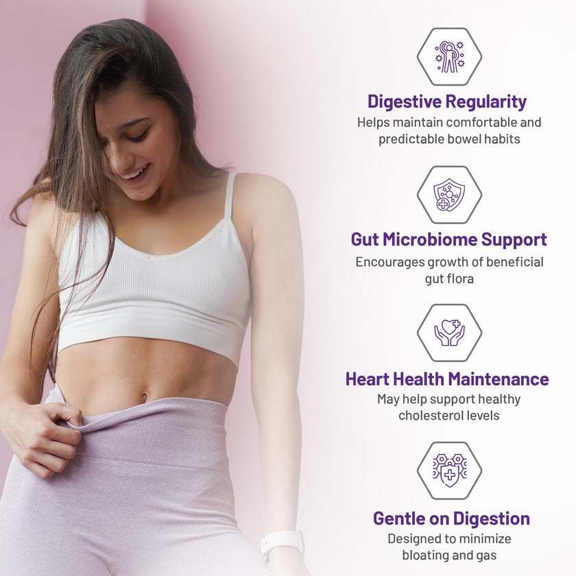 AOR - SoluFibre Powder, 300g 60-Servings - Partially Hydrolyzed Guar Gum Sunfiber for Digestive Comfort & Regularity - Vegan, Non-GMO & Gluten-Free - Gentle Prebiotic Fiber Supplement - Soluble Fiber 🍁 All In One Marketplace Canada