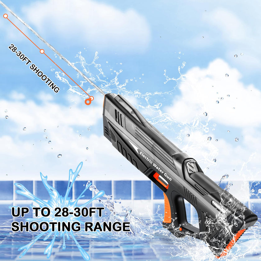 2Packs Electric Water Gun for Kids & Adults, Automatic Fill Up, Powerful Squirt Guns with 28-32 FT Long Range, Summer Outdoor Pool Beach Water Pistol/Blaster Toys 🍁 All In One Marketplace Canada