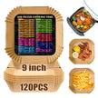 Air Fryer Liners, Airfryer Liners Disposable Square 9 Inch for 5-8QT Basket, Parchment Paper for Air Fryer Non-Stick Air Fryer Paper, Food Grade Air Fryer Parchment Paper Liners for Roasting Microwave 🍁 All In One Marketplace Canada
