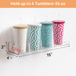 upsimples Clear Acrylic Shelves for Storage, 15