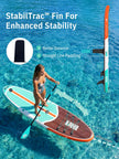 Niphean Inflatable Stand Up Paddle Board with SUP Accessories, 10'6'' All-Round Inflatable SUP, Anti-Slip EVA Deck, Inflatable Paddle Board for Adults & Youth 🍁 All In One Marketplace Canada