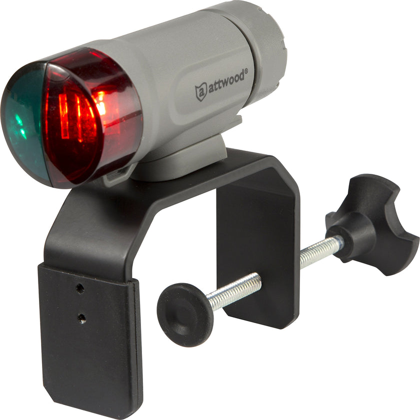 Attwood 14190-7 Water-Resistant Portable Clamp-On LED Light Kit with Marine Gray Finish 🍁 All In One Marketplace Canada