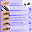 Pawotence Lash Clusters Wispy Cluster Eyelash Extensions 10-18mm Individual Lashes D Curl Cluster Lashes Extension DIY Soft Comfortable Eyelash Clusters with Thin Band 🍁 All In One Marketplace Canada