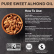 Viva Naturals Sweet Almond Oil – Almond Oil for Skin, Hair & Face, Body Oil After Shower, Body Oil for Dry Skin, Carrier Oil for Essential Oils & Almond Hair Oil, 16 fl oz 🍁 All In One Marketplace Canada