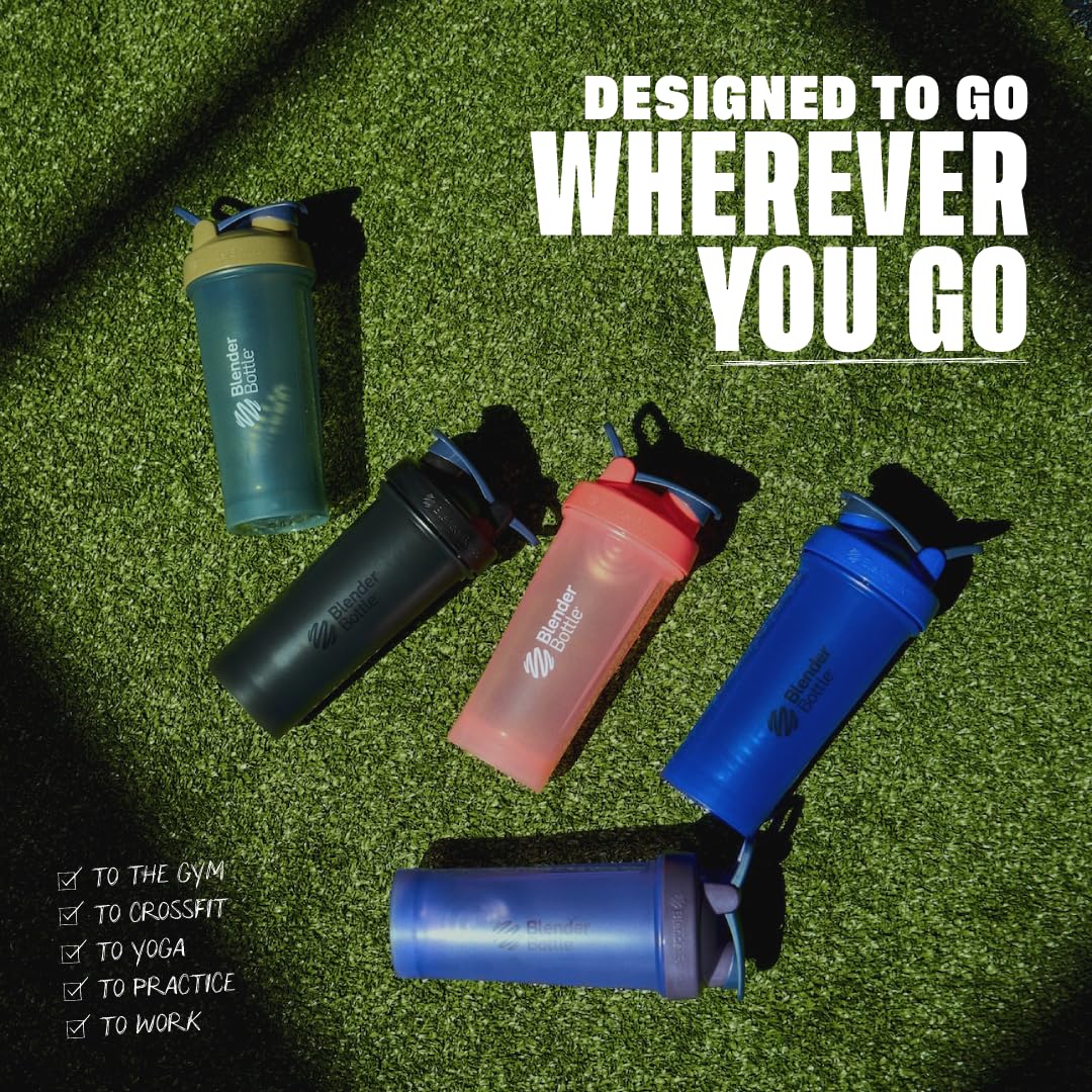 BlenderBottle Classic V2 Shaker Bottle Perfect for Protein Shakes and Pre Workout, 45-Ounce, Black 🍁 All In One Marketplace Canada