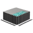 Yes4All EVA Interlocking Foam Floor Tiles, 11.15 m², Black 🍁 All In One Marketplace Canada