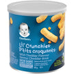 GERBER Lil’ Crunchies Mild Cheddar Flavour Toddler Snacks, 6 Boxes, 252 g 🍁 All In One Marketplace Canada