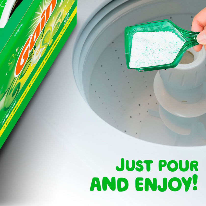 Gain Powder Laundry Detergent, Original Scent, 133 Loads, 3.4 KG 🍁 All In One Marketplace Canada
