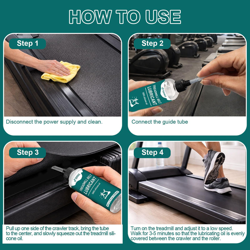 1DFAUL 250ml Treadmill Lubricant for Belt, Silicone Treadmill Oil Belt Lubricant High Temperature Resistance, Reduces Friction, Noise & Wear, Suitable for Various Treadmills Models 🍁 All In One Marketplace Canada