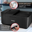 Canon PIXMA TR4720 - All-in-One Wireless Printer for Home Use, Print, Copy, Scan, and Built-in Fax, with Auto Document Feeder, Mobile Printing, Black 🍁 All In One Marketplace Canada