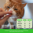 Cat Hairball Support Crunchy & Creamy Chews, Hairball Remedy Treats, Cat Furball Treatment, Supports Skin & Coat, Vitamins for Digestion, Chicken (30-Day Supply) 🍁 All In One Marketplace Canada