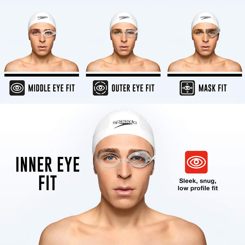 Speedo Women's Swim Goggles Mirrored Vanquisher 2.0 - Royal blue, One Size 🍁 All In One Marketplace Canada