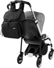 Skip Hop Diaper Bag Backpack: Forma, Multi-Function Baby Travel Bag with Changing Pad & Stroller Attachment, Black 🍁 All In One Marketplace Canada