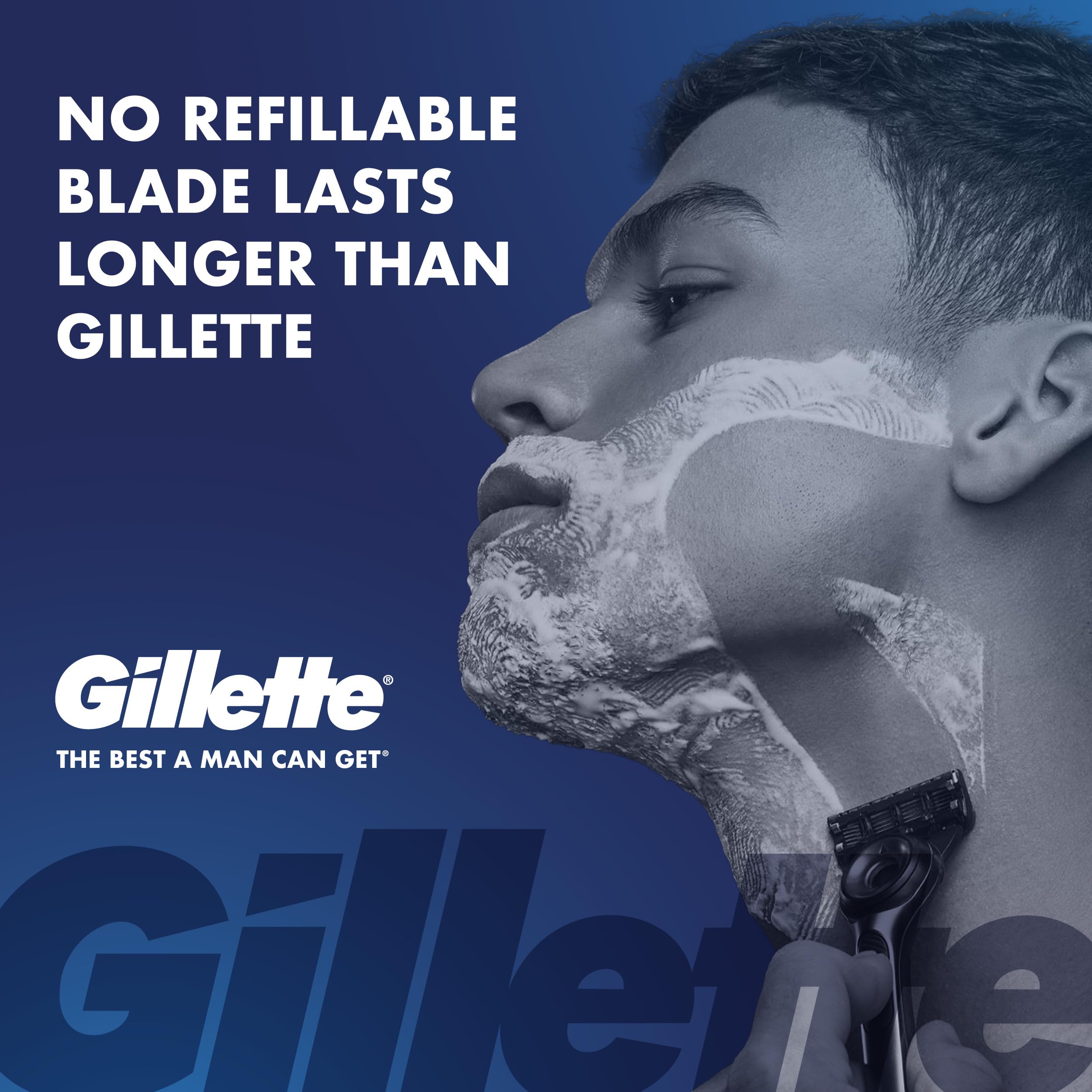 Gillette Labs Razors for Men, Razor Blades Refill, 5-Blade Cartridges, 12 Refills 🍁 All In One Marketplace Canada