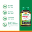 Jamieson Extra Strength Omega-3 700 mg, No Fishy Aftertaste, Supports Heart, Brain, and Eye Health, Arthritis Support. With EPA and DHA, Non-GMO, Gluten-Free, 100 Softgels, Proudly Canadian 🍁 All In One Marketplace Canada