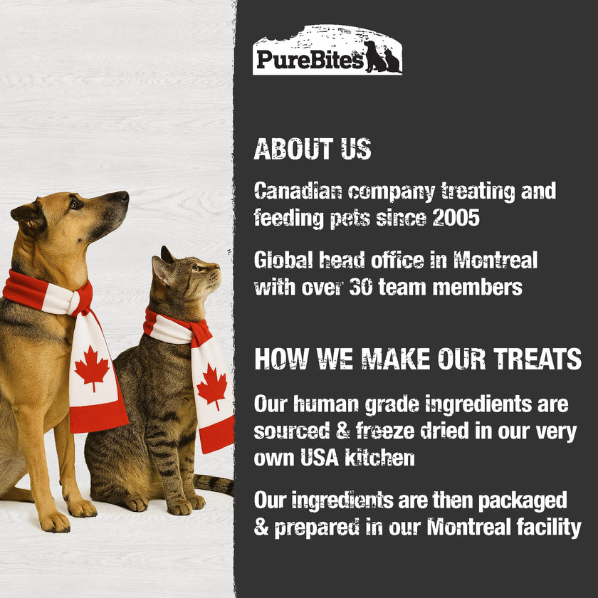 PureBites Freeze Dried Beef Liver Dog Treats, Made in USA, 1.2kg 🍁 All In One Marketplace Canada