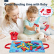 hahaland Montessori Toys for 1 Year Old - Toddler Toys for 1 2 Year Old Boys Girls Toy, Montessori Educational Baby Toy 6-12-18 Months, 10 in 1 Fishing Game with Baby Stacking Cups 🍁 All In One Marketplace Canada