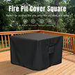 SHINESTAR Fire Pit Cover Square 32