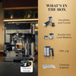 Ninja Espresso Machine, Luxe Café Premier Series, Drip Coffee Maker and Rapid Cold Brew, Integrated Grinder, Assisted Tamper, Hands-Free Frother, ES601C (Canadian Version) 🍁 All In One Marketplace Canada