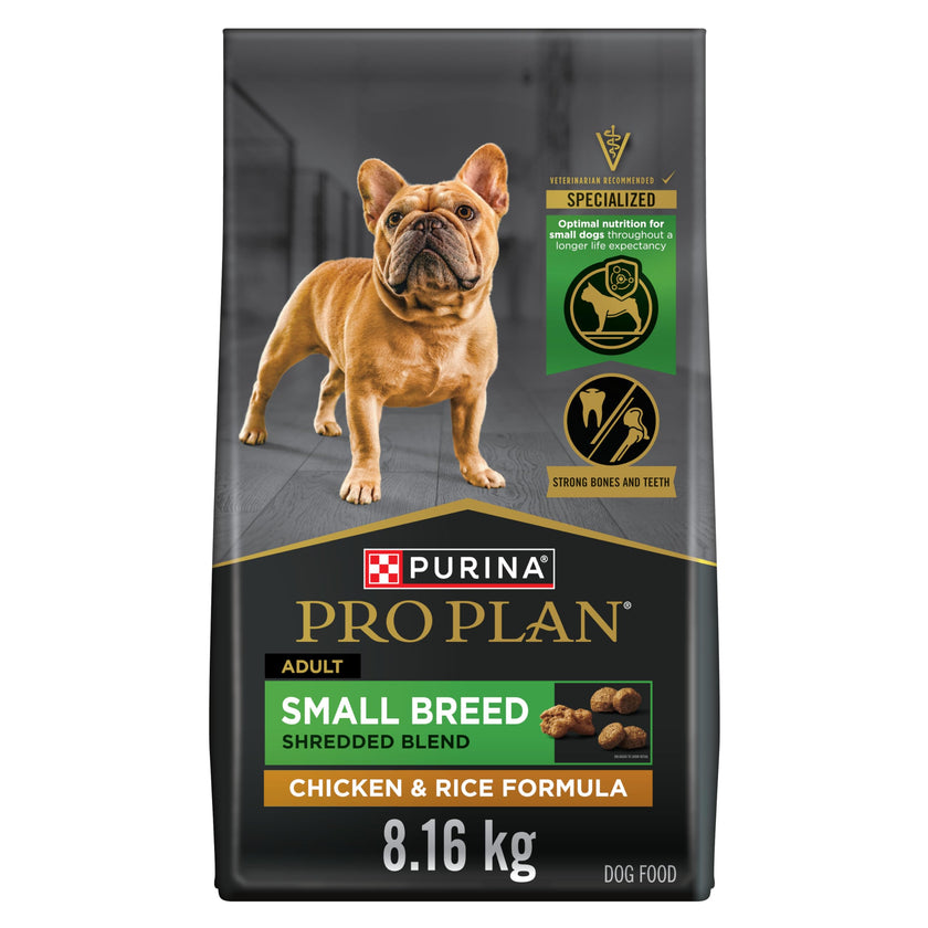 Purina Pro Plan Savor Adult Shredded Blend Small Breed Chicken & Rice Formula Dry Dog Food - (1) 18 lb. Bag 🍁 All In One Marketplace Canada
