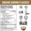 Viva Naturals Canadian-Made Organic Ground Flaxseed - Premium Flax Seeds for Baking, Smoothies - Certified Organic, Non-GMO, Keto & Vegan Friendly Graine De Lin 425 g (15 oz) 🍁 All In One Marketplace Canada