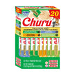 INABA Churu Cat Treats, Lickable, Squeezable Creamy Purée Cat Treat with Green Tea Extract & Taurine, 14g Each Tube, 20 Tubes, Tuna & Chicken Variety 🍁 All In One Marketplace Canada