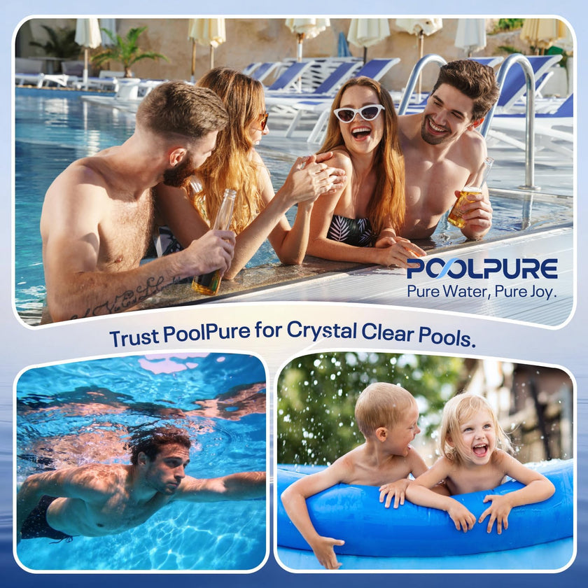 POOLPURE PLFPRB25-IN Hot Tub Filter Replace Unicel C-4326, Guardian 413-106, Filbur FC-2375, FC-2370, 3005845, 17-2327, 100586, 33521, 25392, 817-2500, 5X13 Drop in Spa Filter 2 Pack 🍁 All In One Marketplace Canada