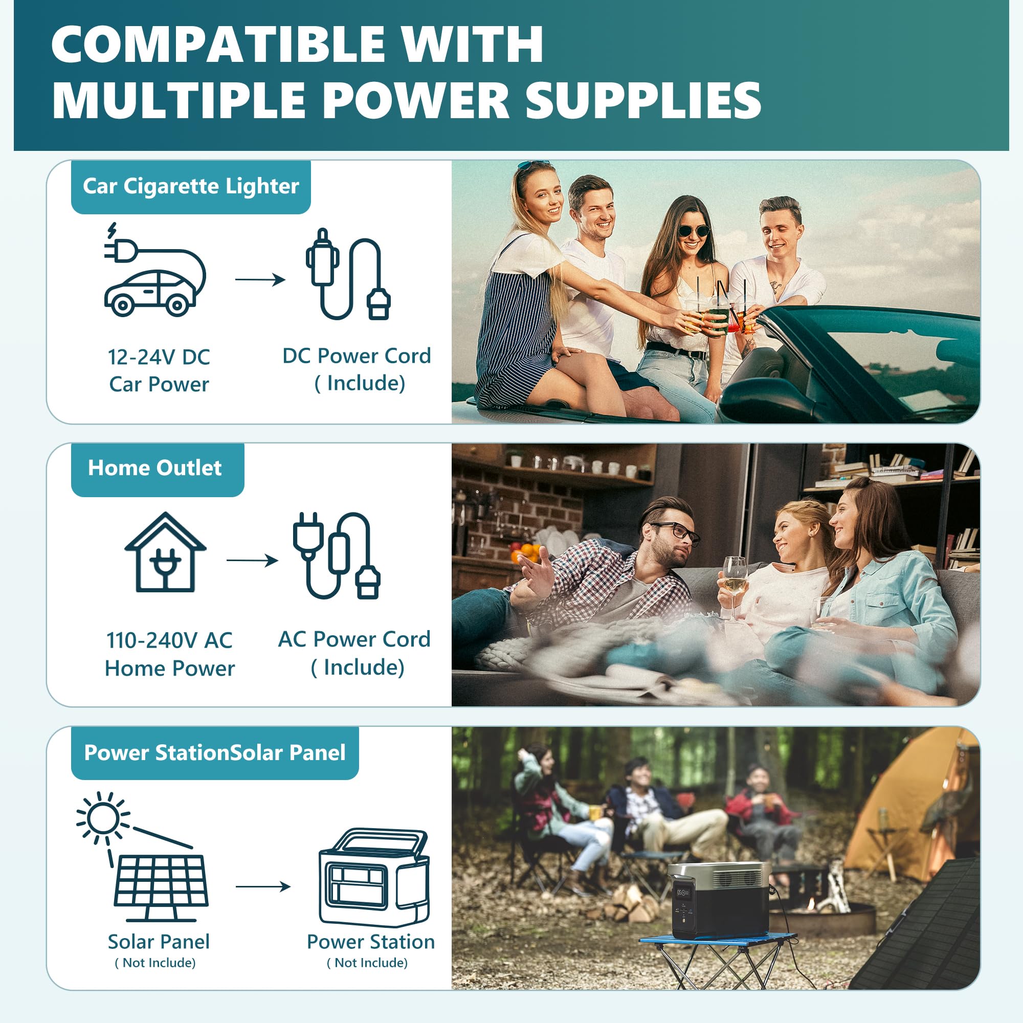 EUHOMY 12 Volt Refrigerator, 22QT(21L) 12V Cooler, Compressor Electric Cooler -4℉~68℉, 12V Fridge 12/24V DC 110-240V AC, Portable Freezer for Camping, Travel, Truck, Home 🍁 All In One Marketplace Canada