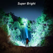 Blukar Headlamp Rechargeable, 2000L Super Bright LED Head Lamp Headlight with Red Warning Lights and 6 Modes, Motion Sensor Control, IPX5 Waterproof, Lightweight Flashlight for Running, Hiking etc. 🍁 All In One Marketplace Canada