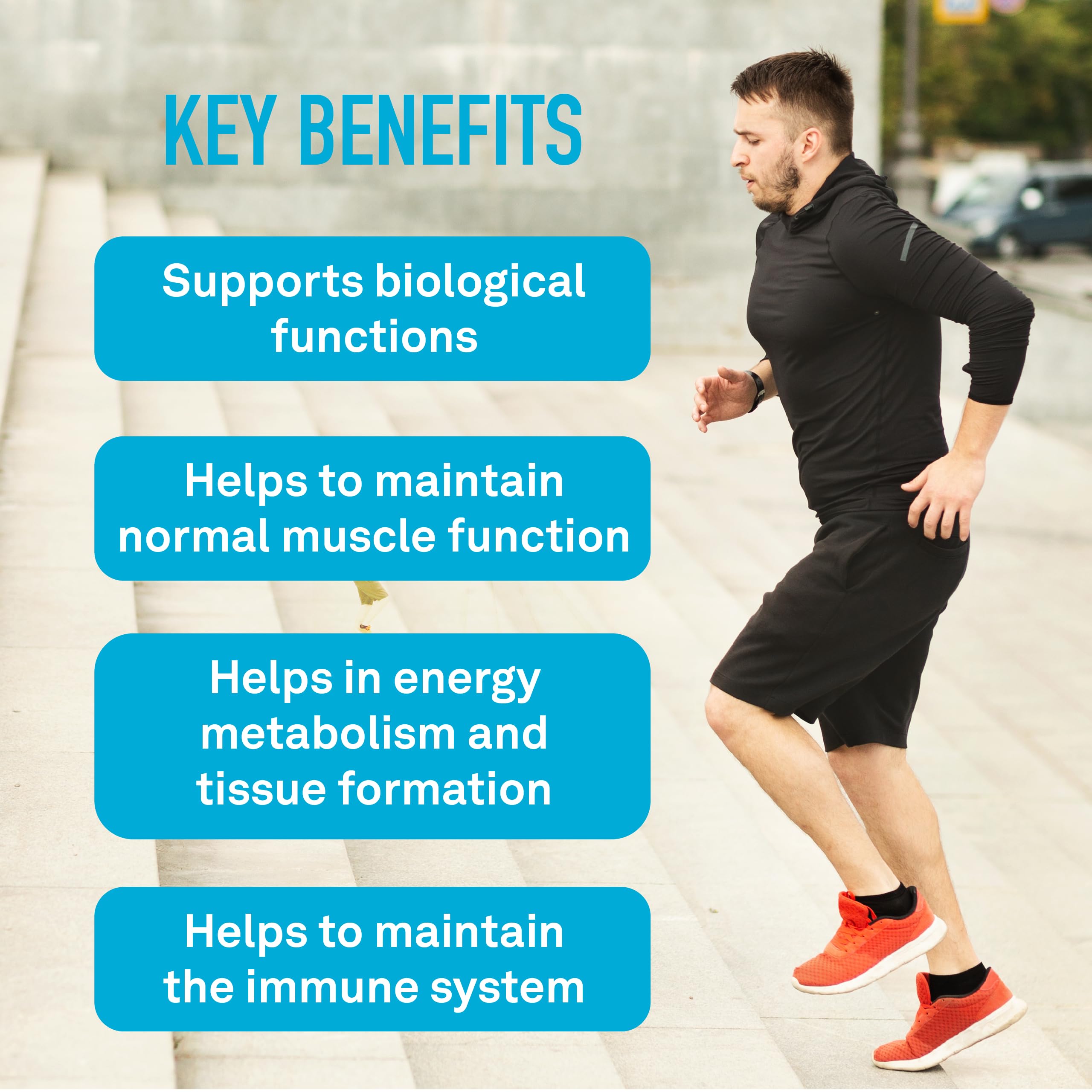 Electrolytes Boost | 4 Electrolytes + B6 & Zinc | 200 Vegetarian Capsules 🍁 All In One Marketplace Canada
