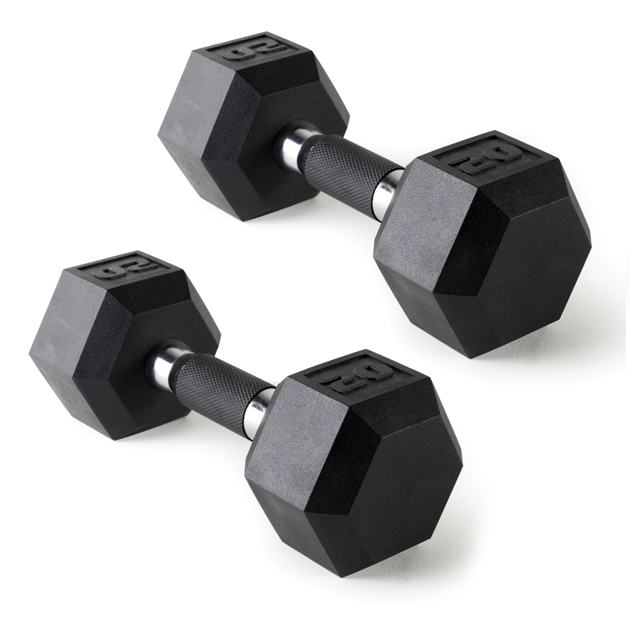 CAP Barbell 20 LB Coated Hex Dumbbell Weight Pair with Padded Grip 🍁 All In One Marketplace Canada