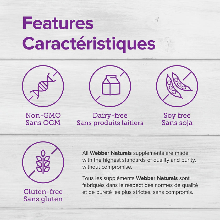 Webber Naturals Coenzyme Q10 (CoQ10) 400 mg, 60 Softgels, Ultra Strength, High Potency Antioxidant, For Heart Health, Cellular Energy Production, and Migraine Support 🍁 All In One Marketplace Canada