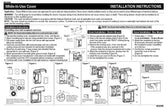 Sigma Engineered Solutions 16801 Non-Metallic Weatherproof Outdoor Electrical Outlet Kit w/Extra Duty Cover, Box and 15 Amp GFCI Receptacle, in-USE, Clear/Gray, 1 Gang, Lockable with Patented Hinge 🍁 All In One Marketplace Canada