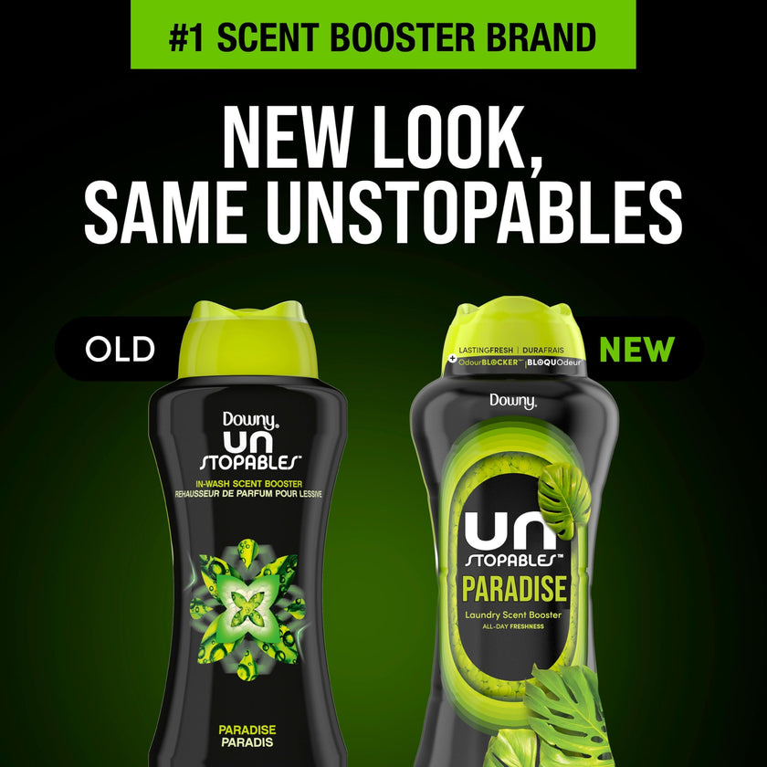 Unstopables In Wash Scent Booster, Paradise Scent, Laundry Beads for Odour Protection, Downy Scent Booster, Laundry Scent Boosters, 853 g 🍁 All In One Marketplace Canada