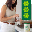Organika Canadian-Made Enhanced Collagen Protein Powder- Lemon - For Healthy Hair, Skin, Nails, Joints - Hydrolyzed Peptides For Better Absorption – Grass-Fed, Non-GMO - 252g 🍁 All In One Marketplace Canada