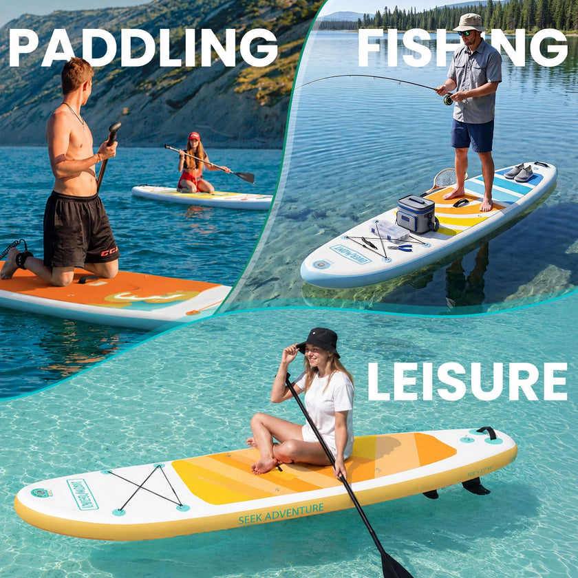 Overmont Inflatable Paddle Board 10'7